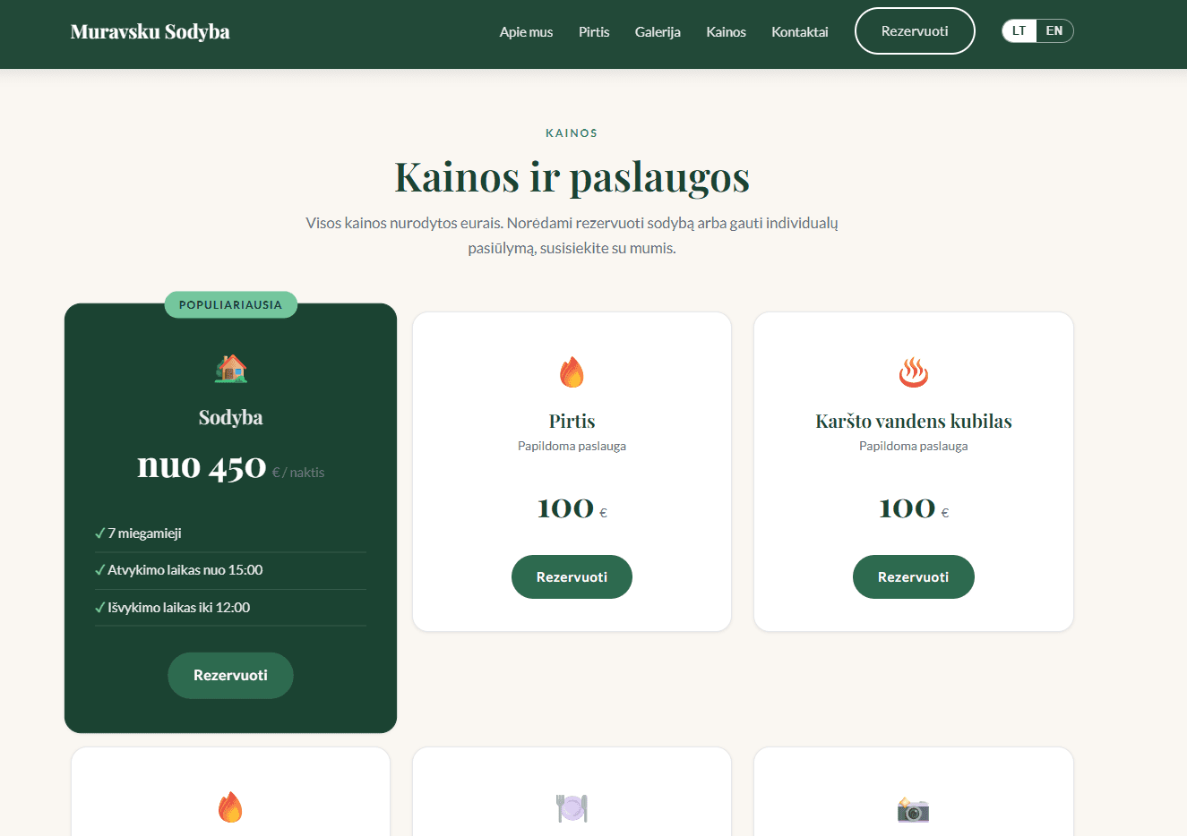 Screenshot — muravskusodyba.lt